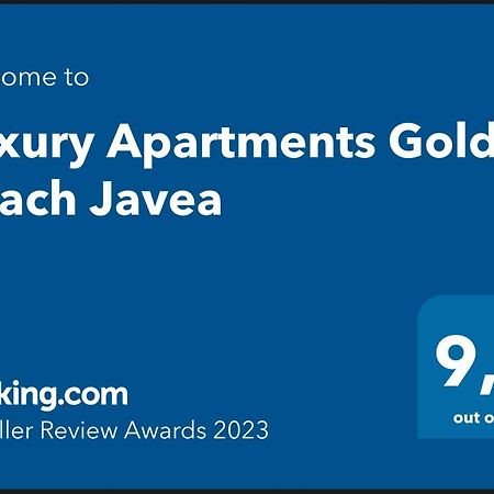 Luxury Apartments Golden Beach Jávea Екстериор снимка